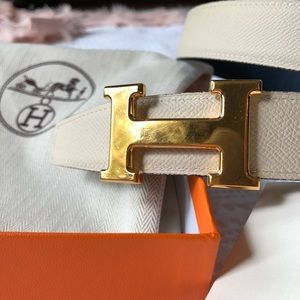 Authentic Hermès 32mm Belt